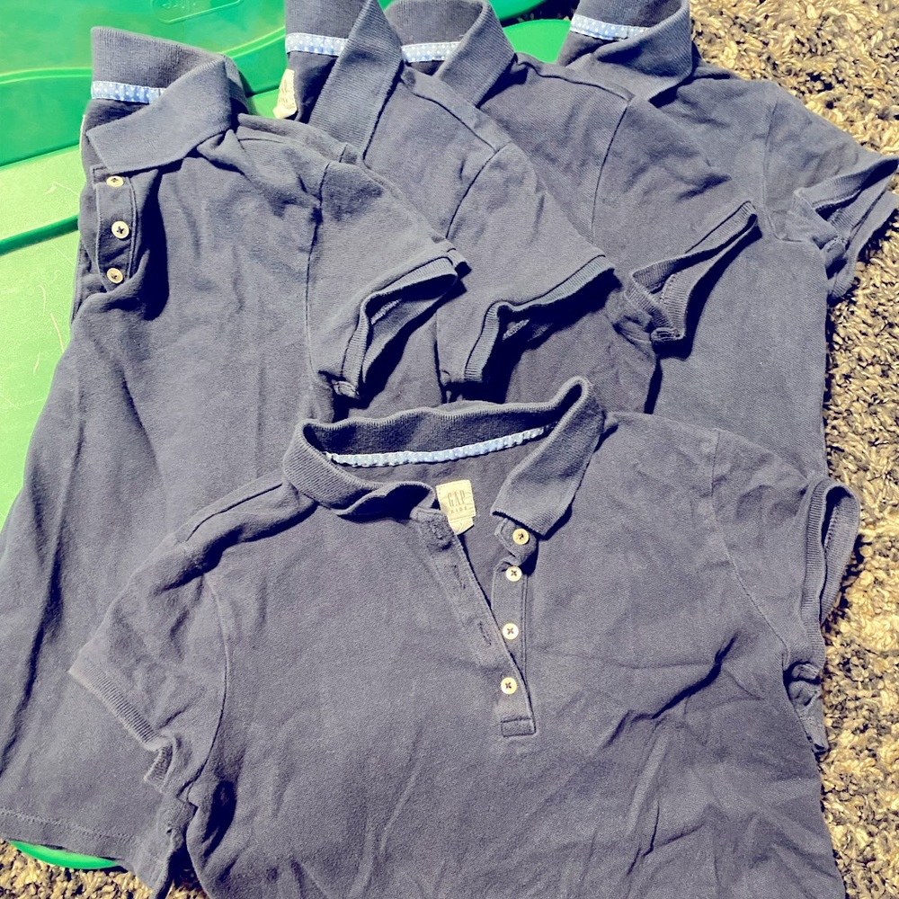 Girls uniform shirts